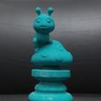 Alice-Chess-Caterpillar5.jpeg Alice Chess - Side A - Rook - Caterpillar