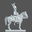 Russian-dragoon-1812-campaign-OFFICERsw2-A.jpg 6mm STL Russian dragoons Off. camp. gloves swords 1812 PoseA