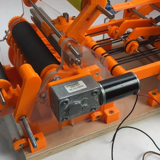 8.jpg Aplicador de rótulos de garrafas DIY para rótulos de cola húmida - Aplicador de rótulos de garrafas com impressão 3D