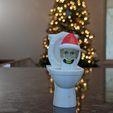 PXL_20231221_215718316.jpg Interactive Santa Skibidi Toilet – Christmas 3D Print!