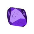d10b.stl Basteln's Homebrew: "Innies" faceted polyhedral dice
