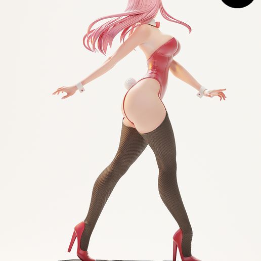 FAN_02_A22.jpg Zero Two Bunny Ver. by E.S. Monster