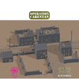 Operation-Carentan-Cover.png WWII Tabletop Terrain Set 28mm scale (3D Printable Files) - Based on real buildings from Carentan, France