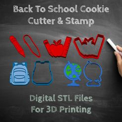 il_1588xN.5223750187_a7so.jpg Back To School Cookie Cutters and Stamps 4 Pack