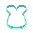 2.png Bunny Sunglasses Cookie Cutter | STL File