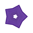fidget_star_5_8.stl Estrella de la mariposa
