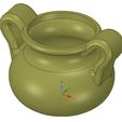pot07-06.jpg pot vase cup vessel pot07 for 3d-print or cnc