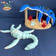 plesio_new-2.jpg Flexi Plesiosaurus, Nessie Mark-Ⅱ(Print-in-place)
