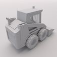 Mini Excavator 4.jpg Mini Excavator PRINTABLE Vehicle 3D Digital STL File