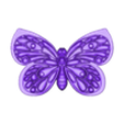 055.stl Several butterfly sizes and body