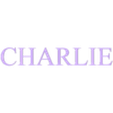 CHARLIE.stl TACTICAL MILITARY PATCH / PATCH / AIRSOFT BADGE