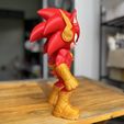 IMG_0157.jpg Speed Force Sonic - sonic x flash Fan art (no ams-multiparts/3mf)