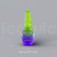 A_3_Renders_0.png Niedwica Vase A_3 | 3D printing vase | 3D model | STL files | Home decor | 3D vases | Modern vases | Abstract design | 3D printing | vase mode | STL
