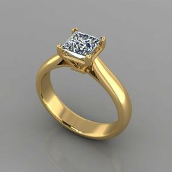 1.jpg Solitaire Wedding Diamond Ring R73