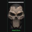 19.JPG Death Mask - Darksiders 3D print model