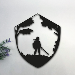 STL file SAD GIRL EMBRACED BY SHADOW WALL ART 2D WALL ART DECORATION 👧・3D  print design to download・Cults