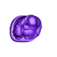 buddha_optimized.stl 供家庭或花园摆设的欢乐坐像