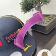 a.jpg Файл STL CAP CURVED BAND - бигуди для козырька・Дизайн 3D принтера для загрузки