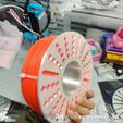 51885bfb-2ba9-40bd-a50f-f3c509809f8d.png 3D-printable split filament spool/Plastic reel 无盘料盘