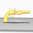 2.png Sea Dog Pistol 3D Model