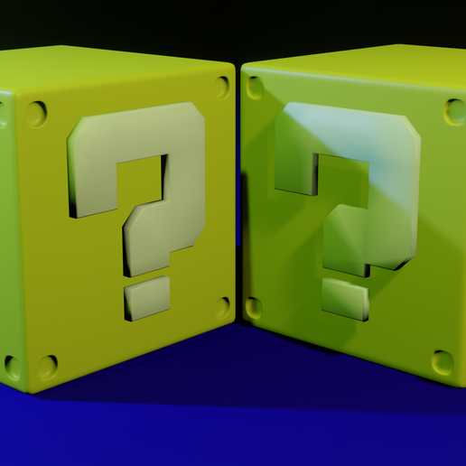 Free STL file CUBE MARIO BROS・3D printer design to download・Cults