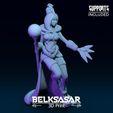 15.jpg Girl Frost Wizard Normal and Nude 3D print model