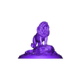 Lion_statue.OBJ STL-Datei Löwe・3D-druckbares Modell zum Herunterladen