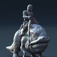 mando-riding-a-blurrg.JPG Mando riding a Blurrg (from the show "The Mandalorian")