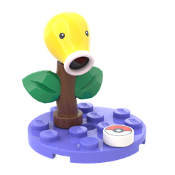 STL file Umbreon - Brick Compatible 🧱 ・3D printing template to download ...