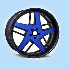 0_1.jpg Lowrider big wheels for RC car Donk Rims Gangster wheels 3D print