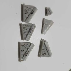 Tornillos.jpg Archivo 3D gratis Tornillos hexagonales M8 a M24 a escala 1-35・Diseño de impresión 3D para descargar
