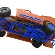5.jpg Diecast Northeast Dirt Modified stock car while turning Scale 1:25