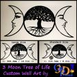 3Moon-Tree-IMG1.jpg 3 Moon + Tree of Life Wall Art
