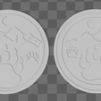 Screenshot-163.png Bear Print Coaster