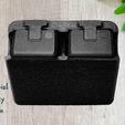 Fuzzy-1.png 3D Printed Storage Box for 2 DJI Avata Batteries - Protection and Transportation Made Easy