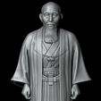 6.jpg Morihei Ueshiba 3D Model Sculpture