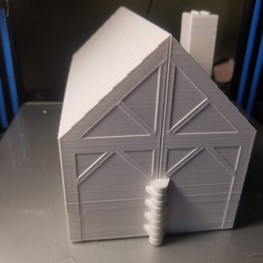 20190809_174550.jpg STL file Cottage for interlocking brick figures.・Design to download and 3D print, WW3D