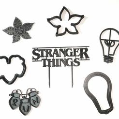 2f.jpg Fichier STL Kit d'anniversaire Stranger Things・Design imprimable en 3D à télécharger