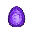 Rounded scale Dragon Egg.obj Rounded Scale Dragon Egg
