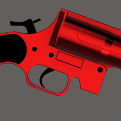 1.png Fichier STL Alan Wake - Modèle 3D du pistolet Flare・Modèle pour imprimante 3D à télécharger