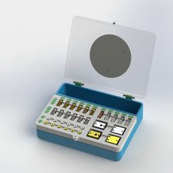 1.jpg Archivo STL Caja de repuestos para impresora 3D・Modelo para descargar y imprimir en 3D