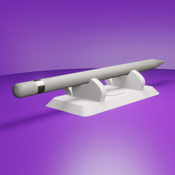 render_001.png Apple iPad Pencil - Table Stand