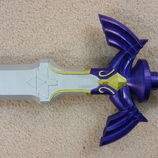 Master Sword (Full Size) - Legend of Zelda 3D model