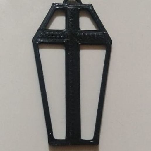 Coffin earring 3D model