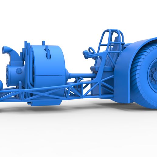 51.jpg Diecast Тягач с радиальным двигателем Масштаб 1 - 25