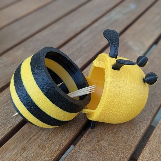 B6.jpg Держатель для зубочисток Busy Bee и шейкер для соли и перца