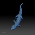 3DPrint5.jpg Leopard Gecko (Color Shape)-STL 3D Print File - with Full-5
