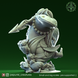 Hellbender_02_.png Hellbender Salamandre géante Pêcheur STL DND FIGURE