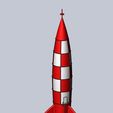 tintin-destination-moon-rocket-detailed-printable-model-3d-model-obj-mtl-3ds-stl-sldprt-sldasm-slddrw-u3d-ply-8.jpg Tintin  Destination Moon Rocket Detailed Printable Model