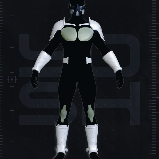 Kaiju Soldier Costume 3D Printer STL file